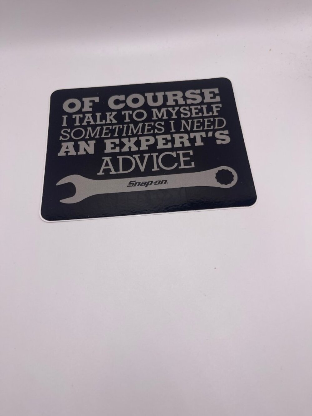 Snap-on Tools Expert's Advice Sticker New